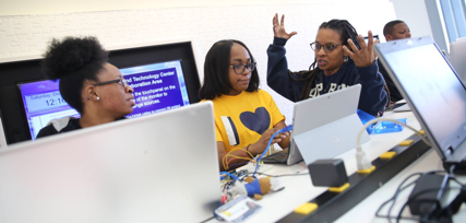 Hatley with Computer Science students