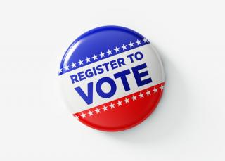 Register to Vote Button